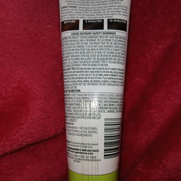Garnier Nutrisse Color Reviver Cool Brown Mask NWOT - Picture 2 of 5